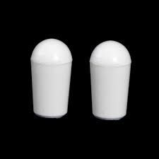 Allparts SK-0040-025 Switch Tips For Usa Toggles White