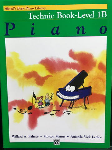 Alfred's Basic Piano Library Technic Book Level 1B