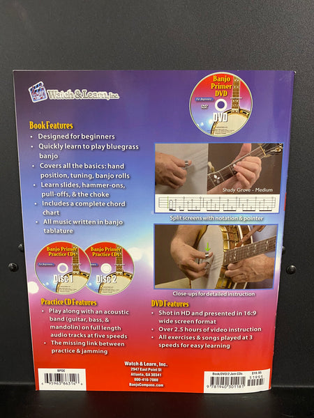Watch & Learn Banjo Primer for Beginners Deluxe Edition