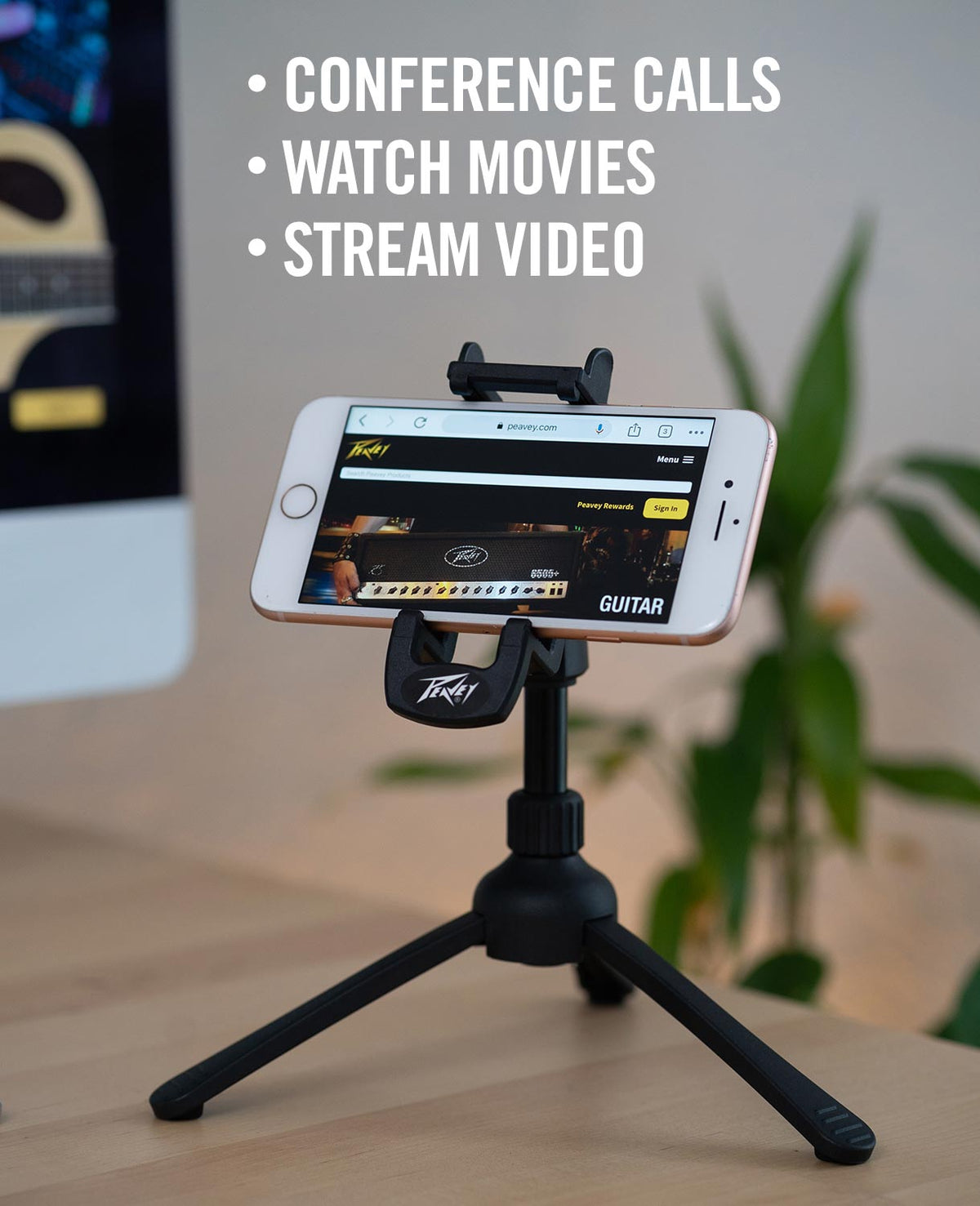 Peavey Smartphone Desktop Tripod Stand