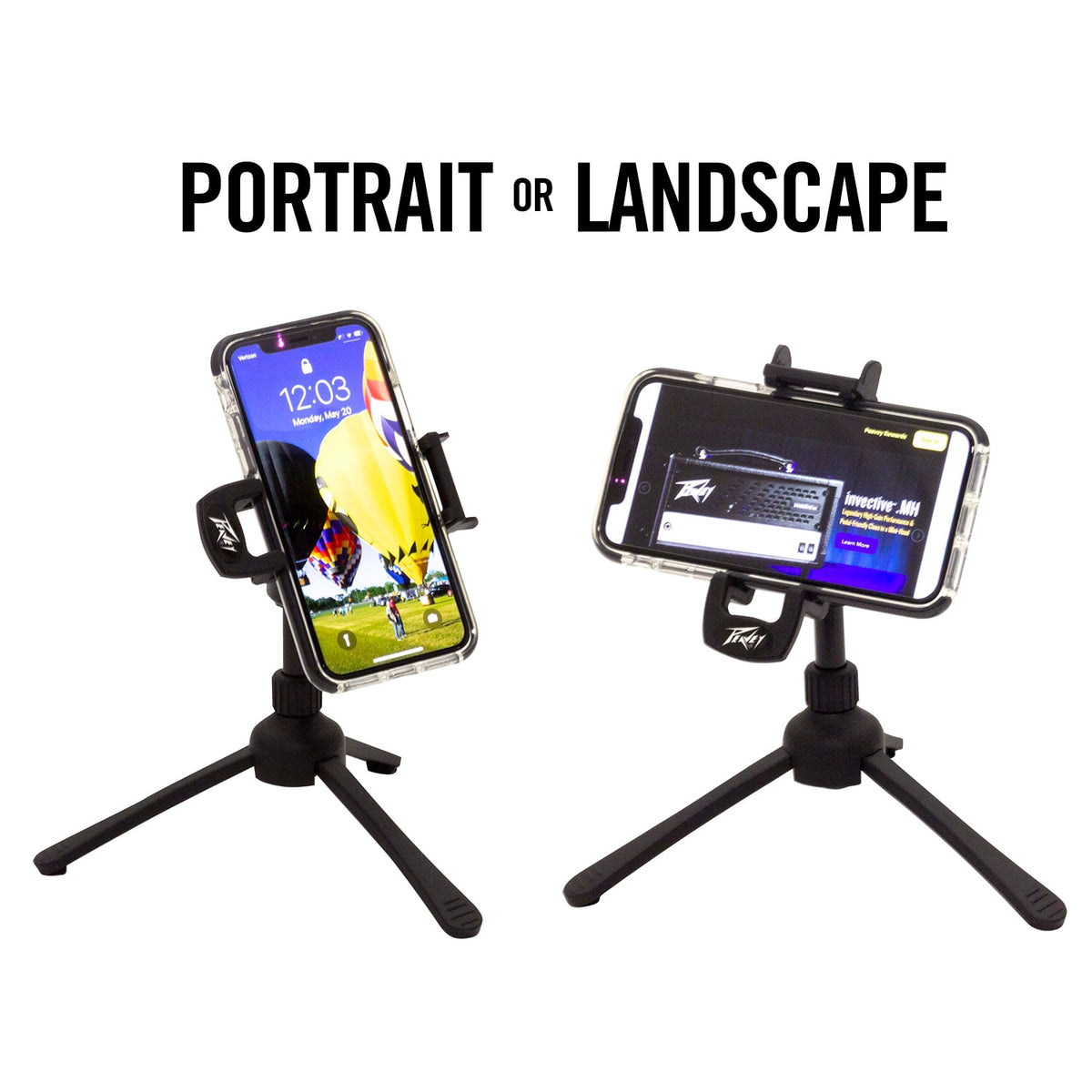 Peavey Smartphone Desktop Tripod Stand
