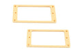 Allparts PC-0743-028 SLANTED HUMBUCKING PICKUP RING SET Cream