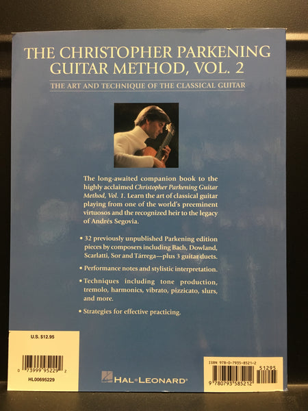 Hal Leonard The Christopher Parkening Guitar Method, Vol 2