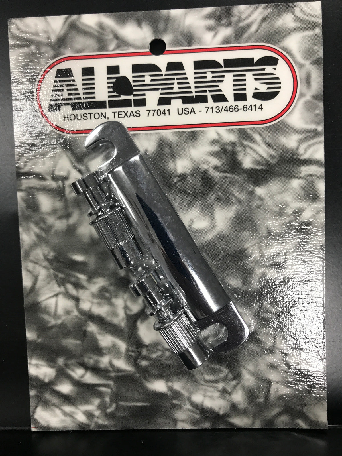 Allparts TP-3445-010 METRIC ECONOMY STOP TAILPIECE Chrome
