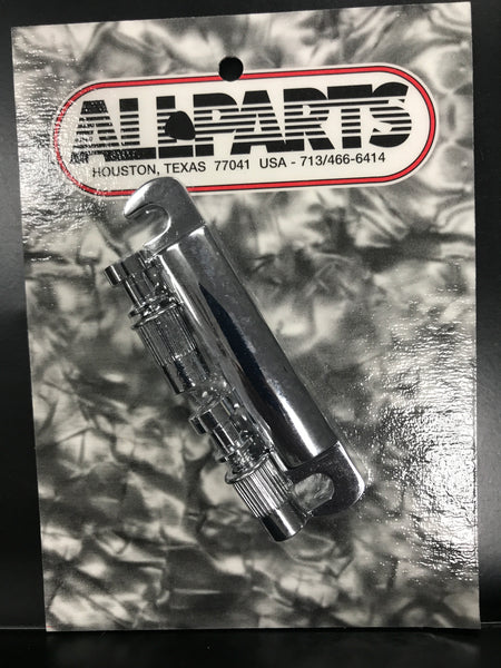 Allparts TP-3445-010 METRIC ECONOMY STOP TAILPIECE Chrome