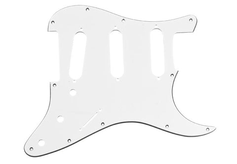 Allparts PG-0552-035 11-HOLE PICKGUARD FOR STRATOCASTER White