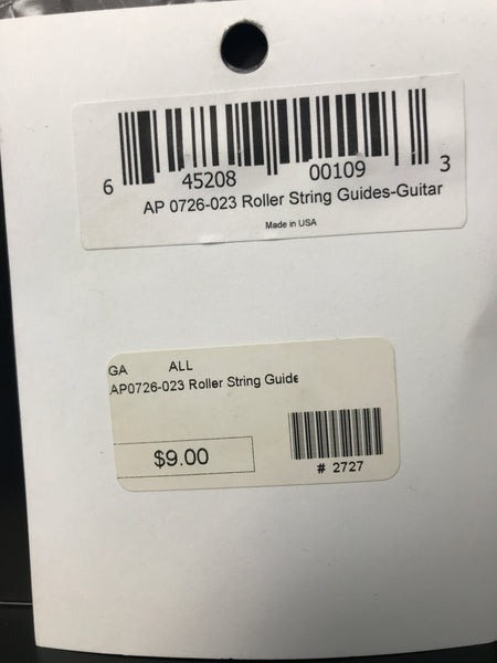 Allparts AP-0726-023 ROLLER GUITAR STRING GUIDES