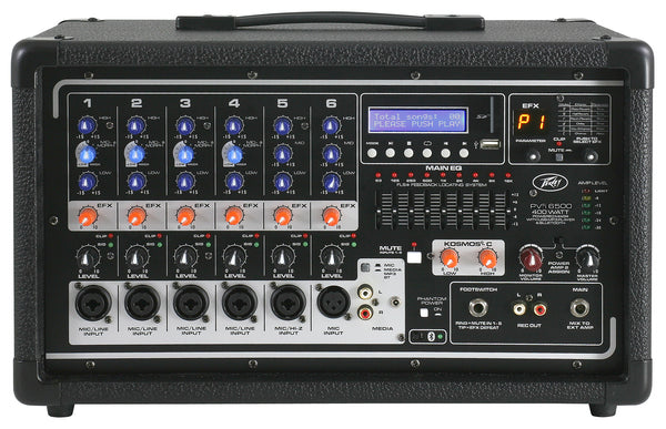 Peavey PVi® 6500 All In One Powered Mixer