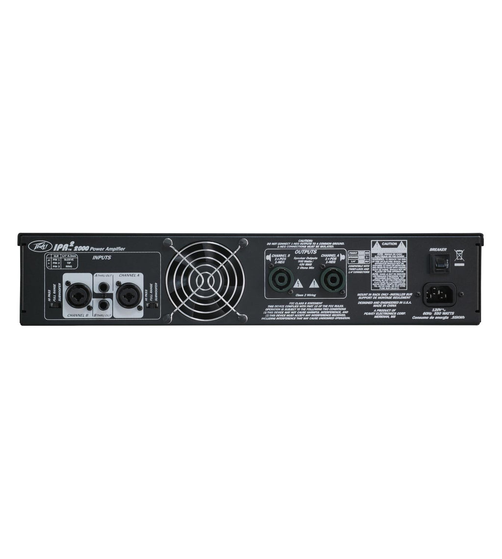 Peavey IPR2™ 2000 Lightweight Power Amp