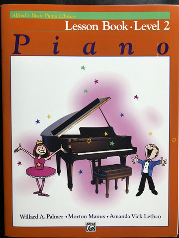 Alfred's Basic Piano Library Lesson Book Level 2