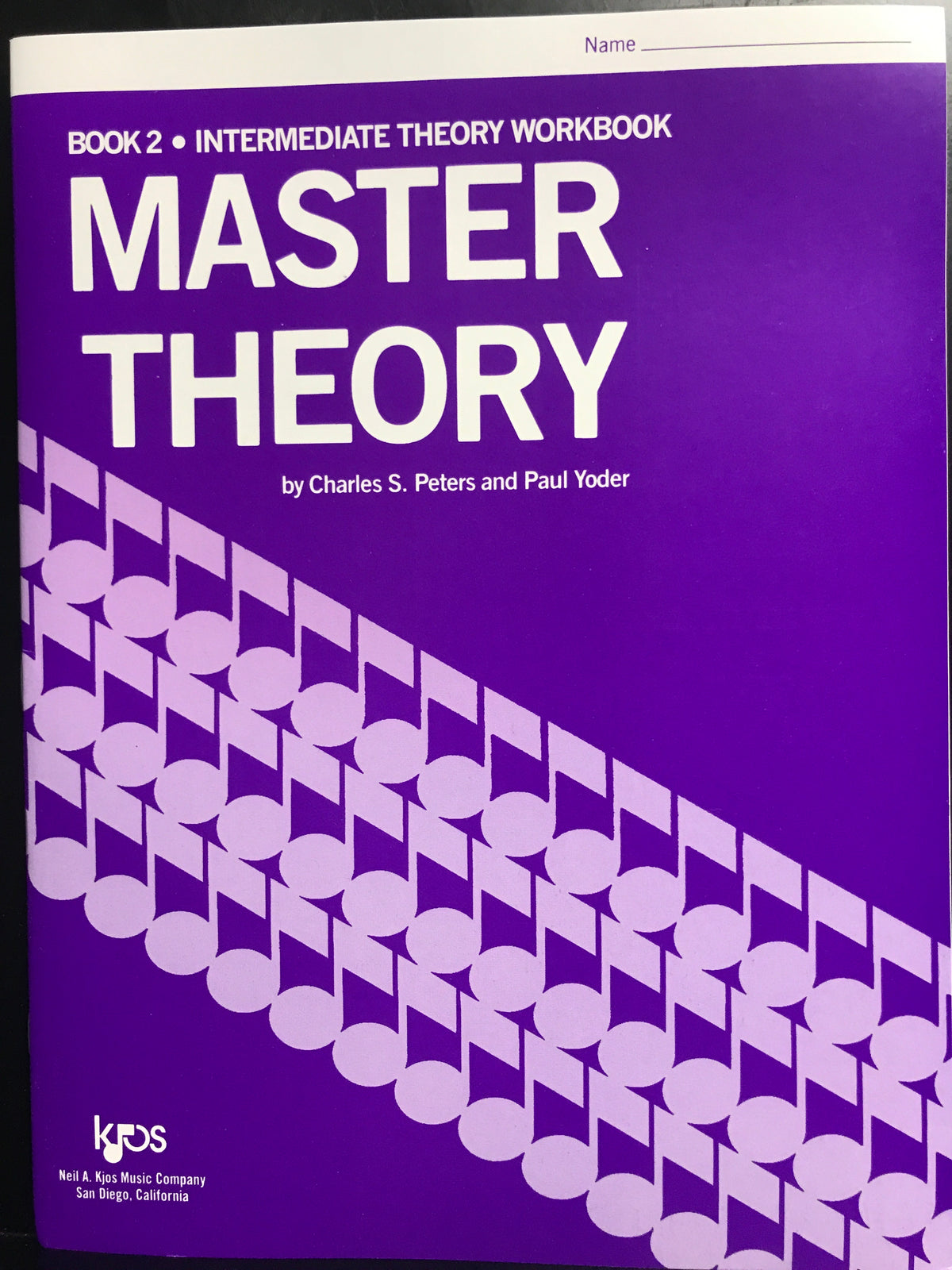 KJOS Master Theory Book 2 Intermediate Theory Workbook