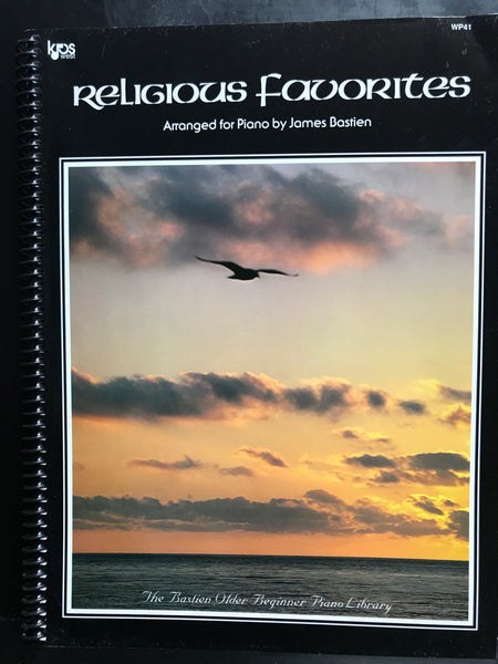 KJOS Religious Favorites Arranged for Piano by James Bastien