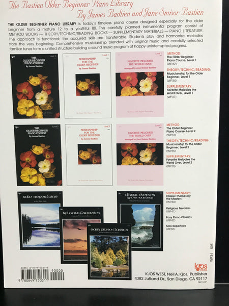 KJOS Musicianship for the Older Beginner Level 1 by James Bastien