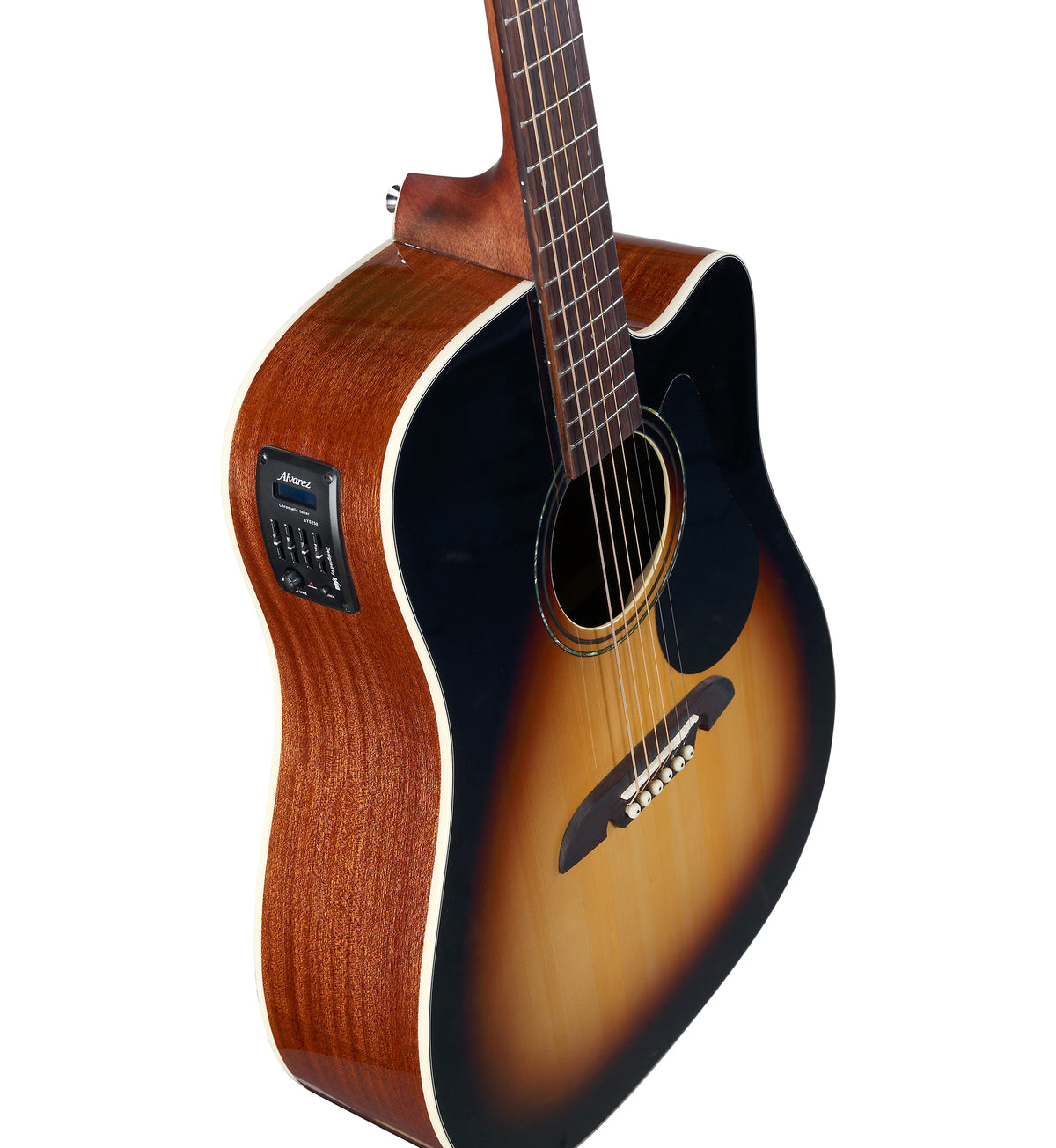 Alvarez RD26CESB Regent Series Cutaway Dreadnought with Electronics - Sunburst