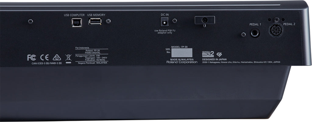 Roland FP-30-BK Digital Piano