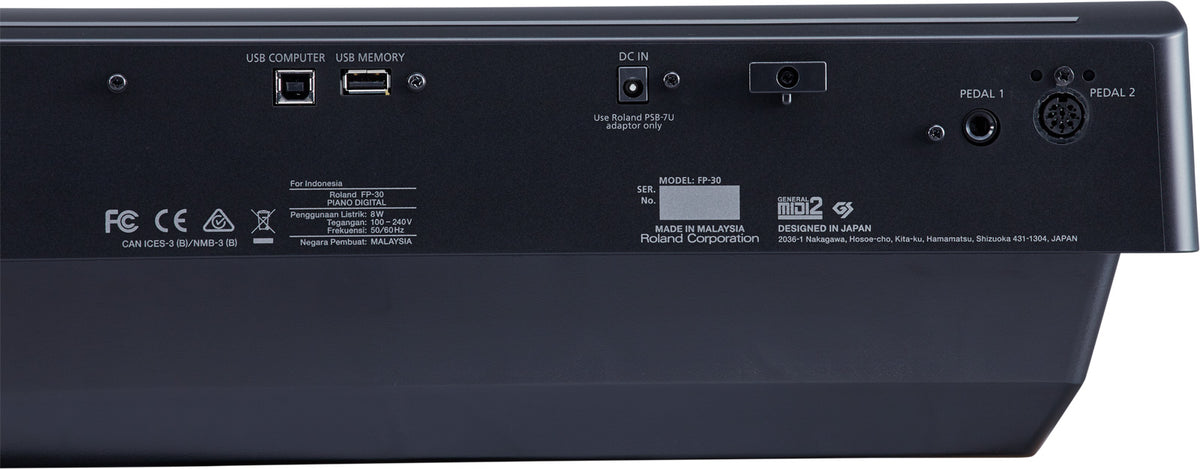 Roland FP-30-BK Digital Piano