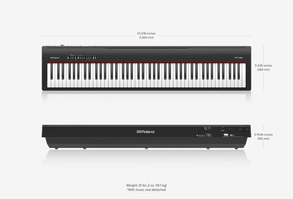 Roland FP-30-BK Digital Piano