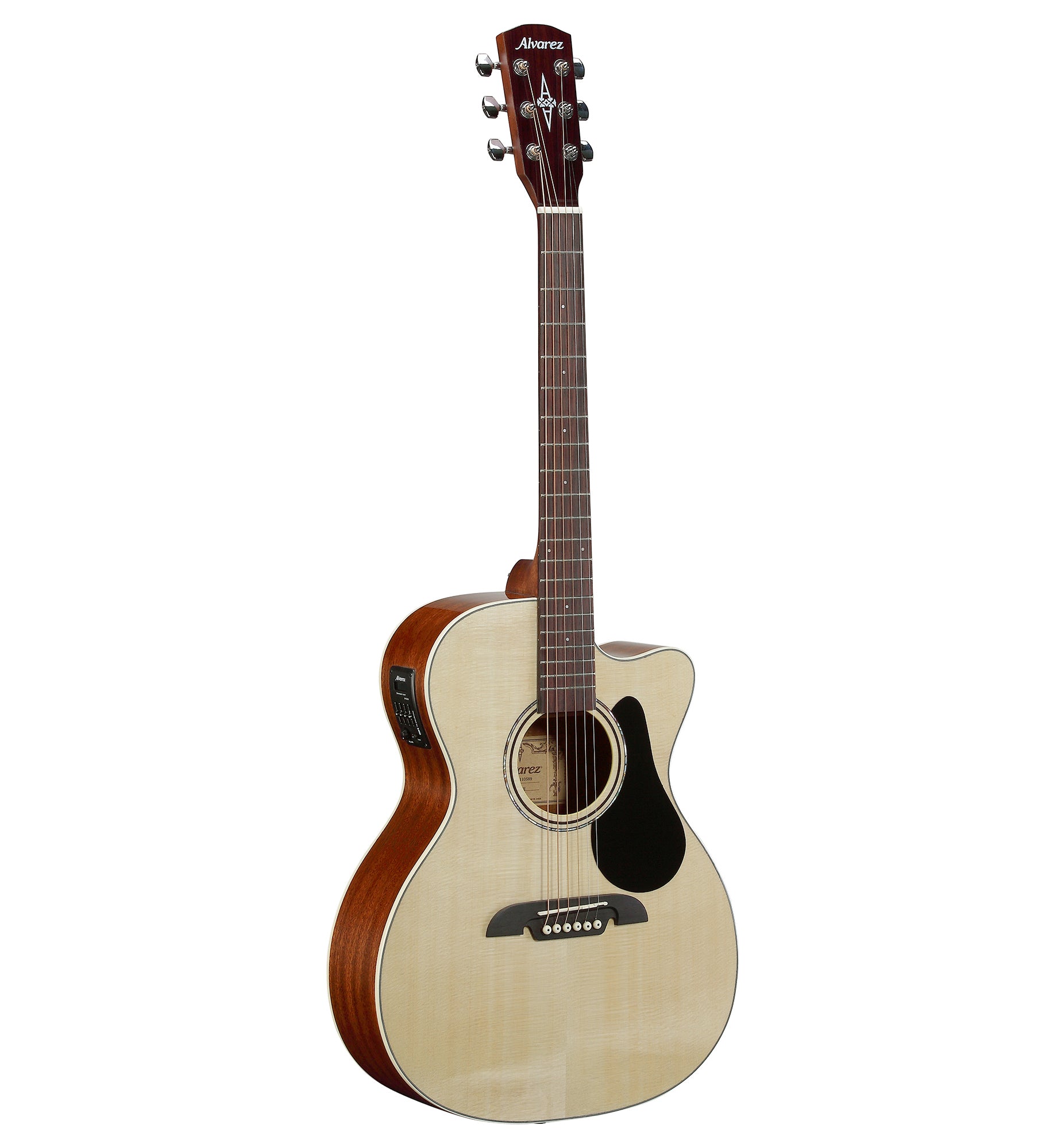 Alvarez RF26CE Regent Series OM/Folk Guitar with Electronics - Natural