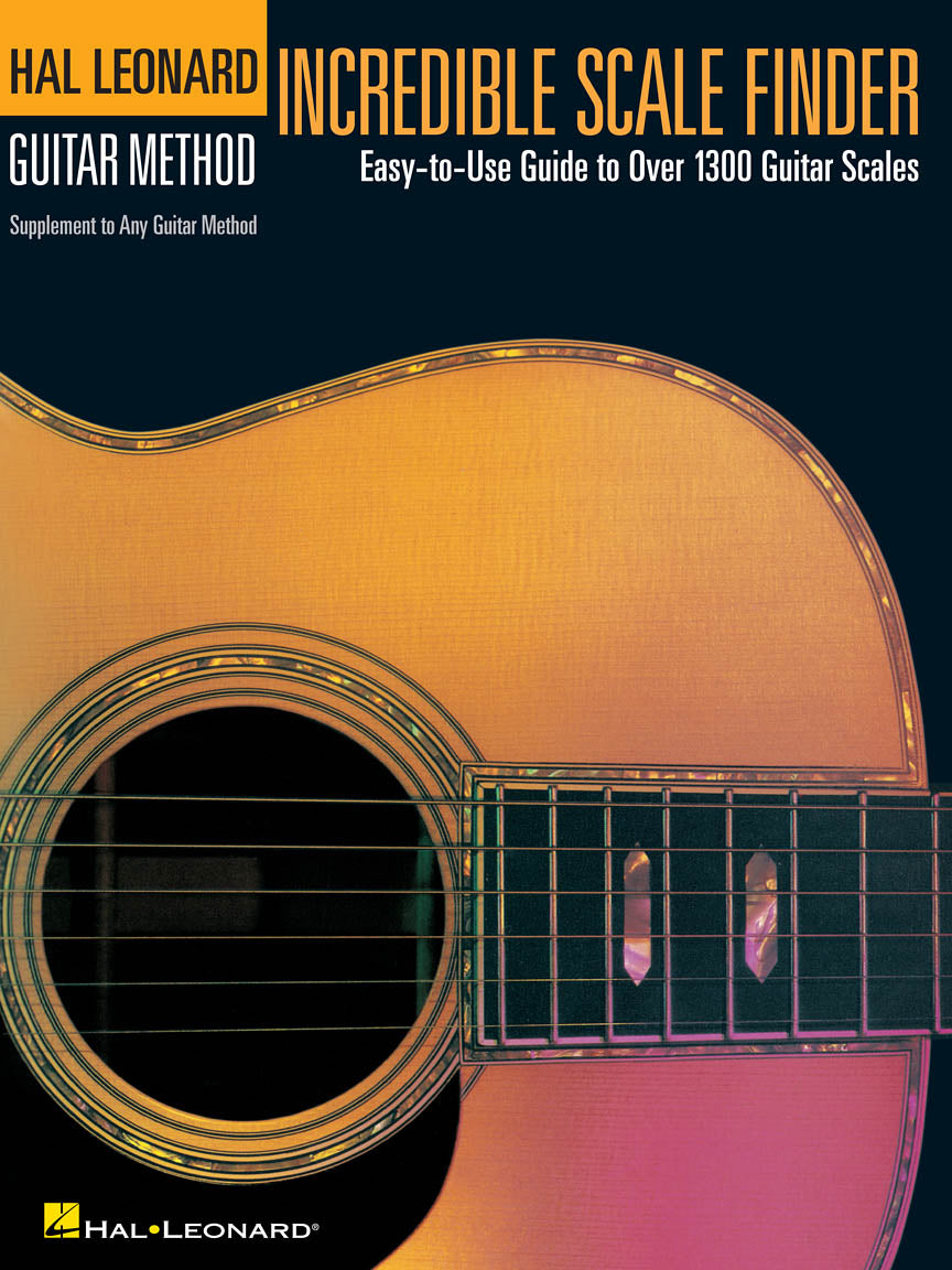 Hal Leonard Incredible Scale Finder Easy to Use Guide to Over 1300 Guitar Scales