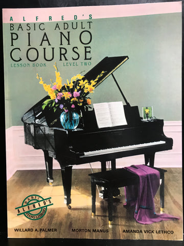 Alfred's Basic Adult Piano Course Lesson Book 2