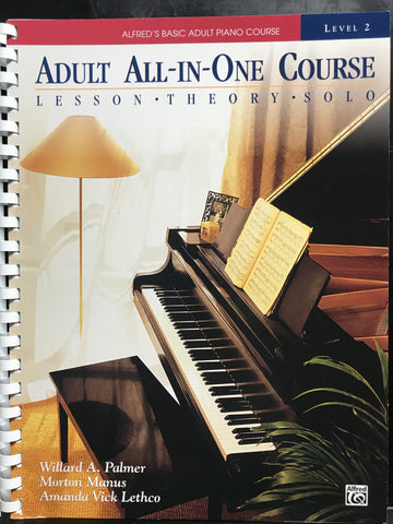 Alfred's Basic Adult Piano Course Adult All in One Course Level 2