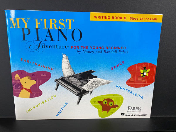 Hal Leonard My First Piano Adventure for the Young Beginner Writing Book B Steps on the Staff