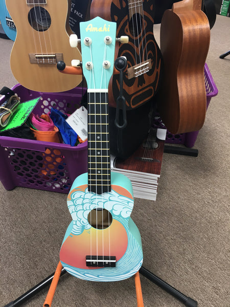 Amahi DDUK9 Amahi Ocean Ukulele, Soprano
