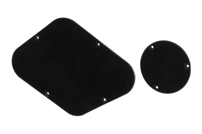 Allparts PG-0814-023 BACKPLATES AND COVER FOR GIBSON® LES PAUL Black
