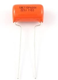 Allparts EP-4380-000 .022 MFD 600V ORANGE DROP CAPACITORS