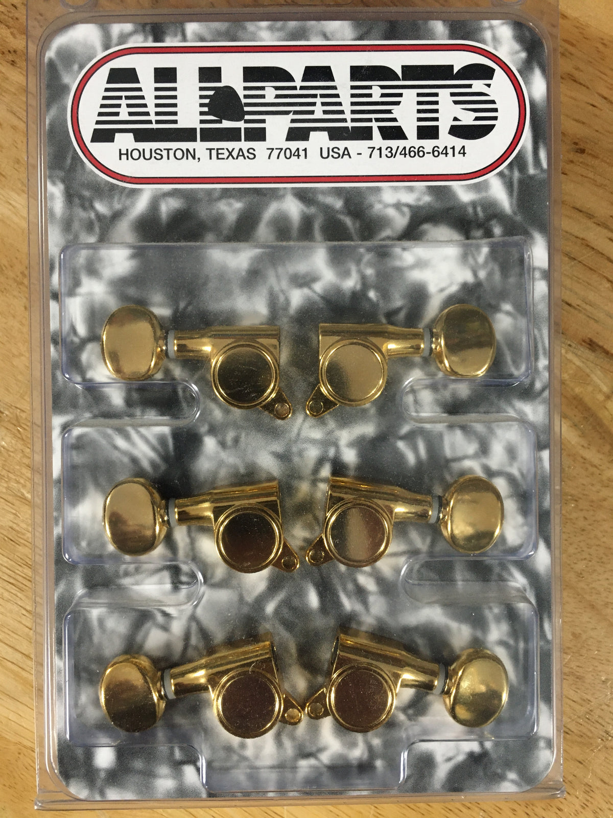 Allparts TK-7562-002 ECONOMY 3X3 KEYS Gold