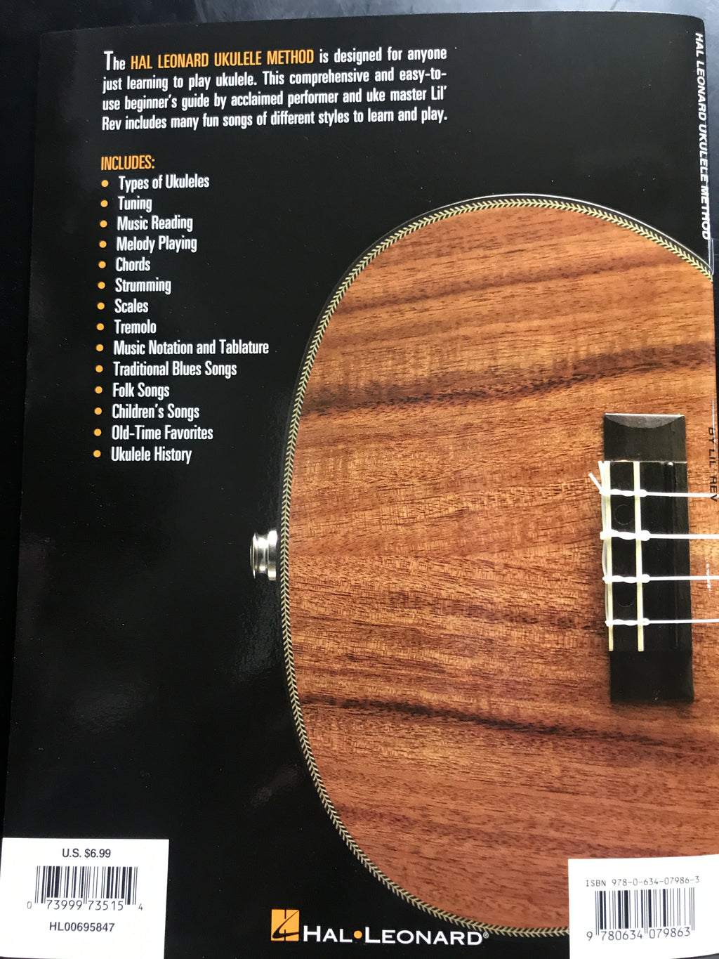 Hal Leonard Ukulele Method Book 1