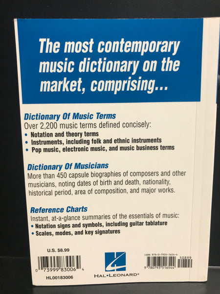 Hal Leonard Pocket Music Dictionary