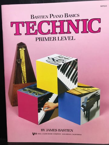 Bastien Piano Basics Technic Primer Level