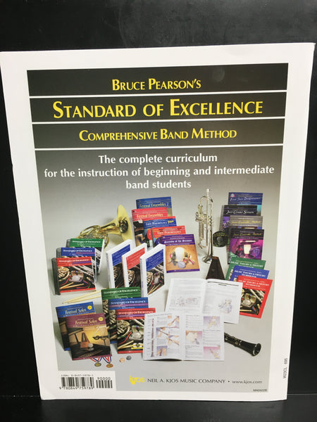 KJOS W23CL Standard of Excellence Clarinet Book 3
