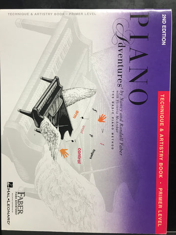 Faber & Faber Piano Adventures Technique & Artistry Book Primer Level
