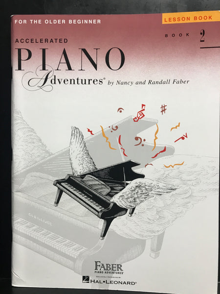 Faber & Faber Accelerated Piano Adventures for the Older Beginner Lesson Book 2