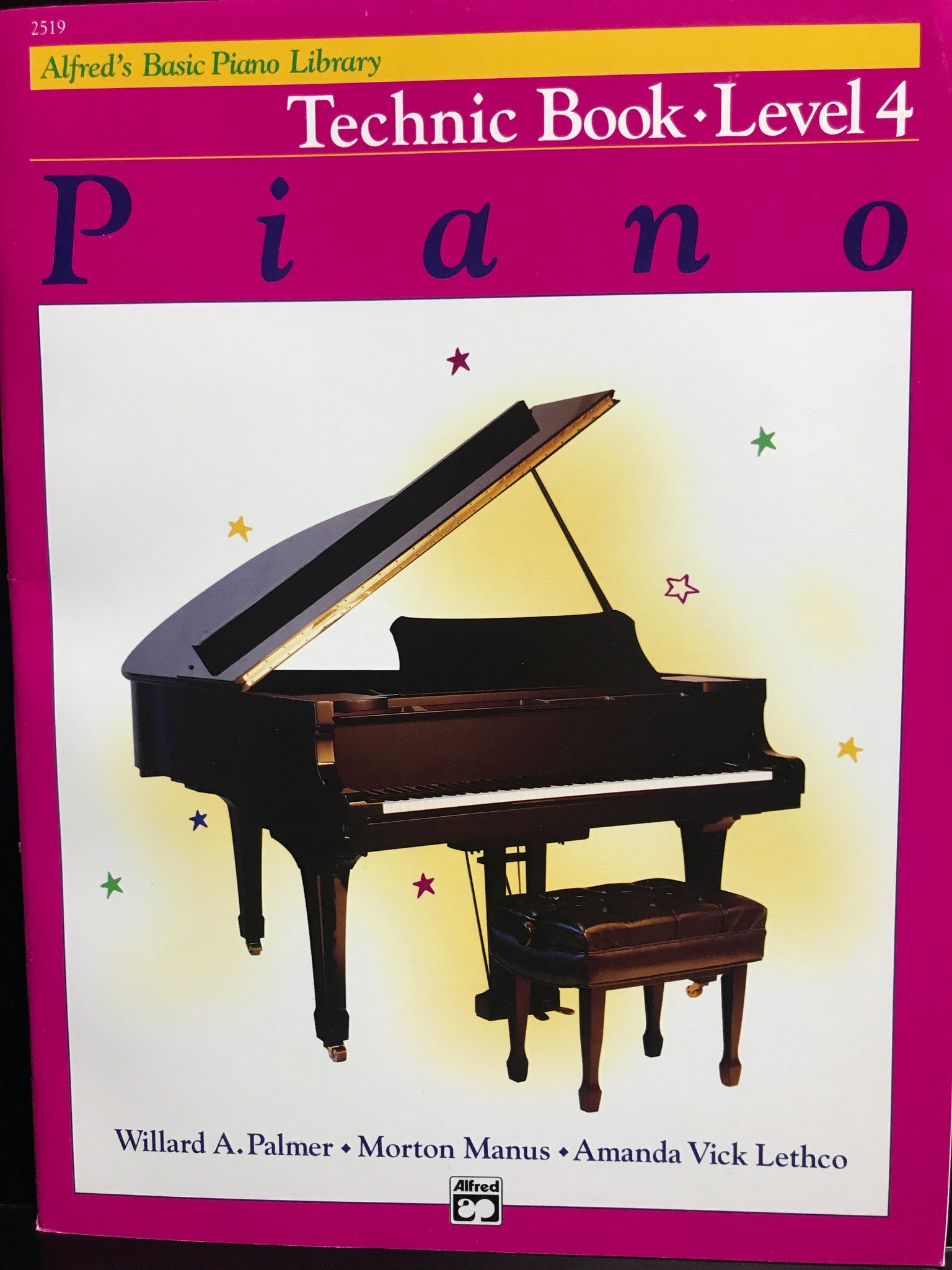 Alfred's Basic Piano Library Technic Book Level 4