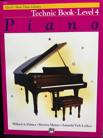 Alfred's Basic Piano Library Technic Book Level 4