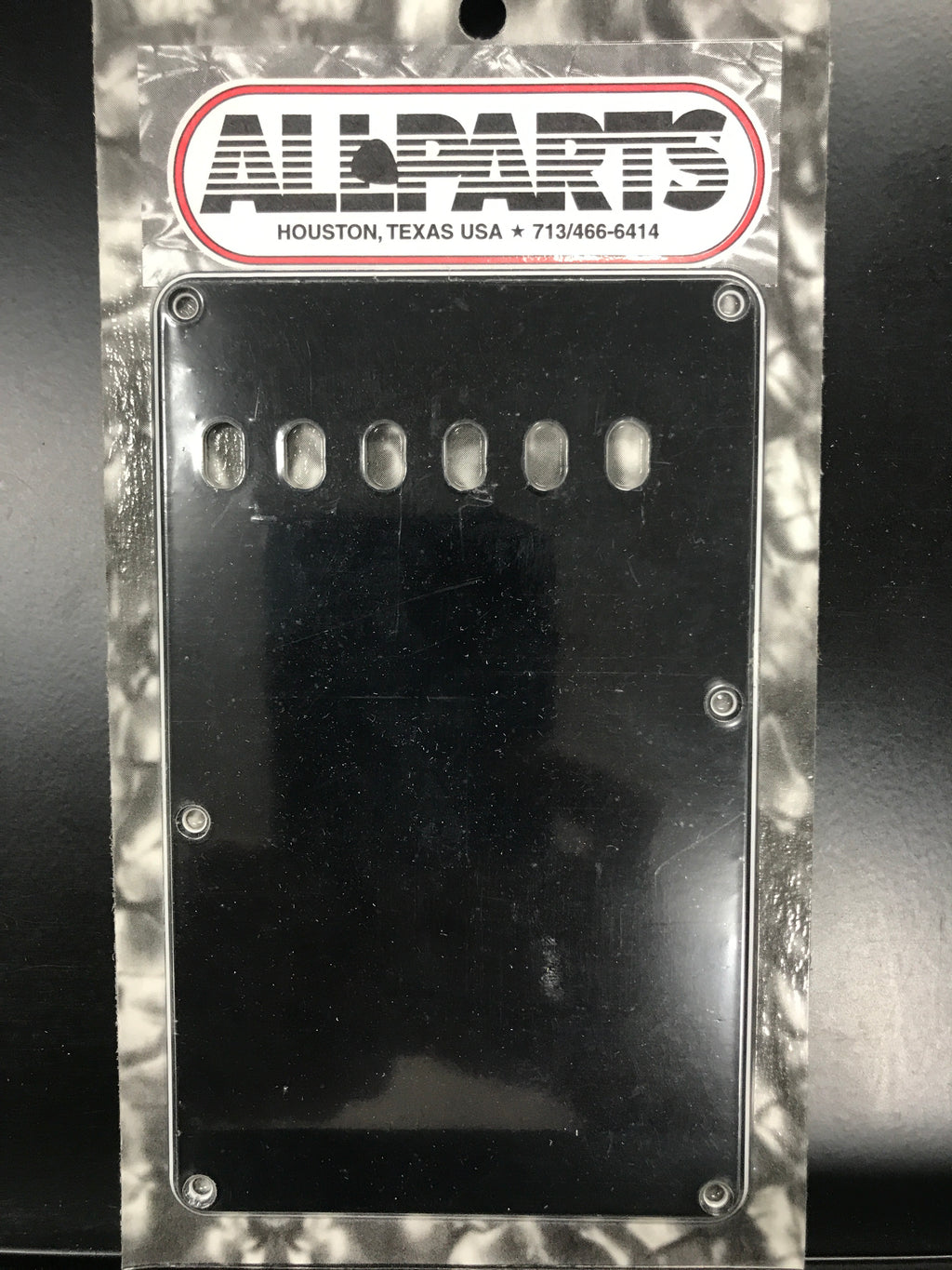 Allparts PG-0556-033 TREMOLO SPRING COVER BACKPLATE Black