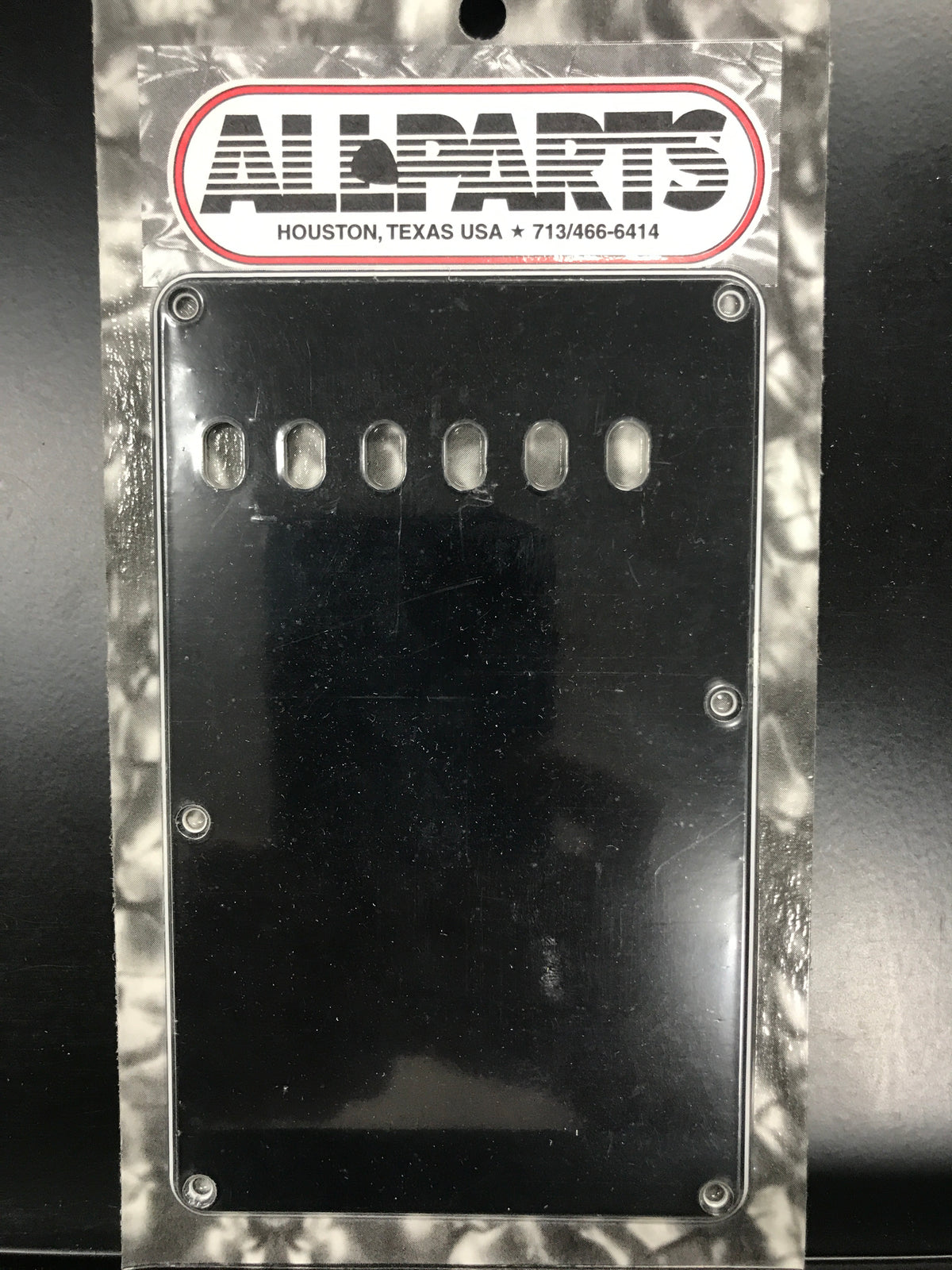 Allparts PG-0556-033 TREMOLO SPRING COVER BACKPLATE Black