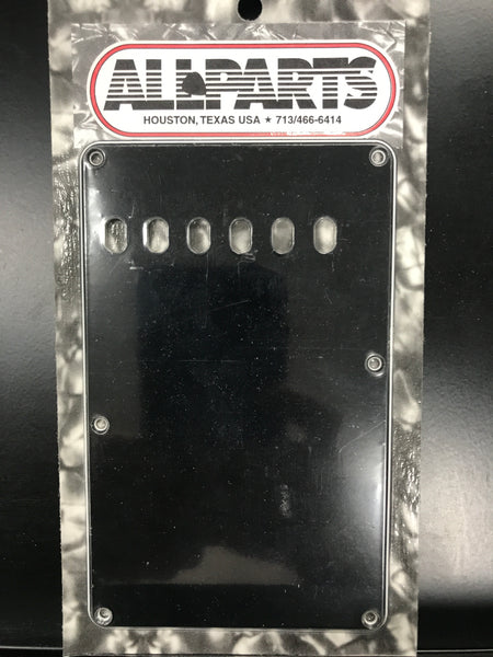 Allparts PG-0556-033 TREMOLO SPRING COVER BACKPLATE Black