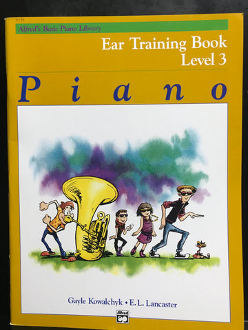 Alfred's Basic Piano Library Ear Training Book Level 3