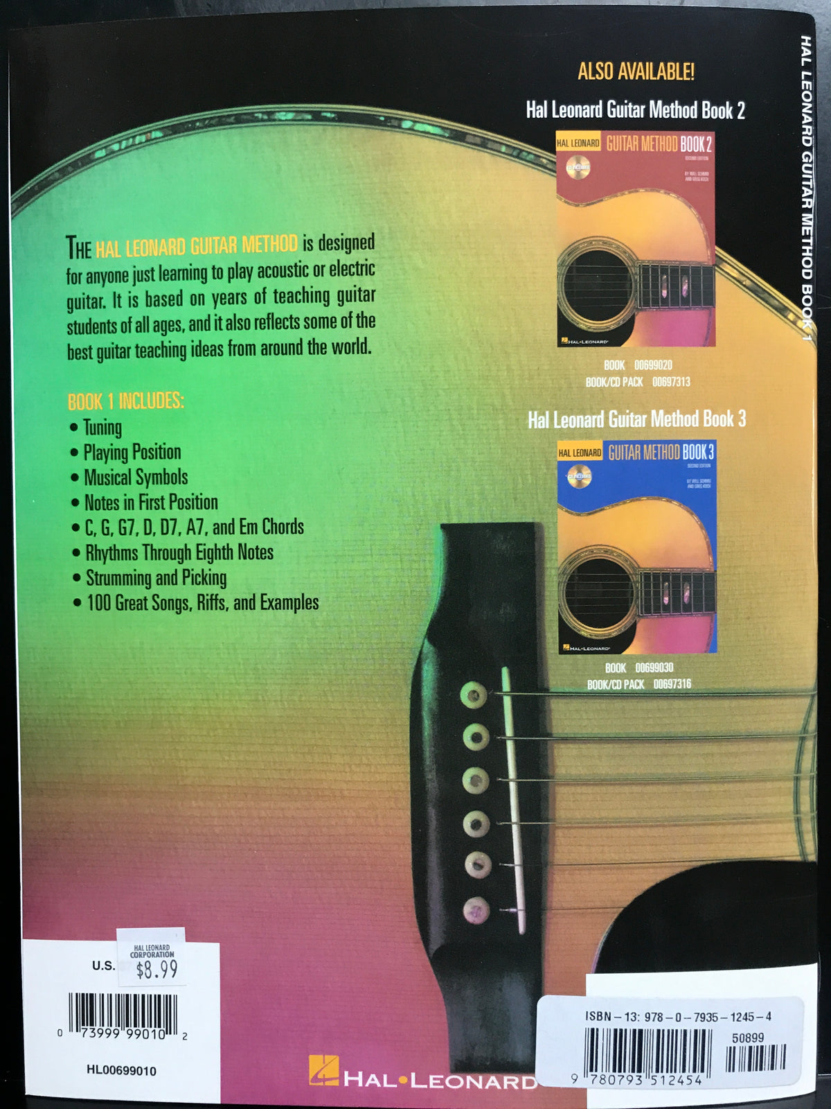 Hal Leonard Guitar Method Book 1