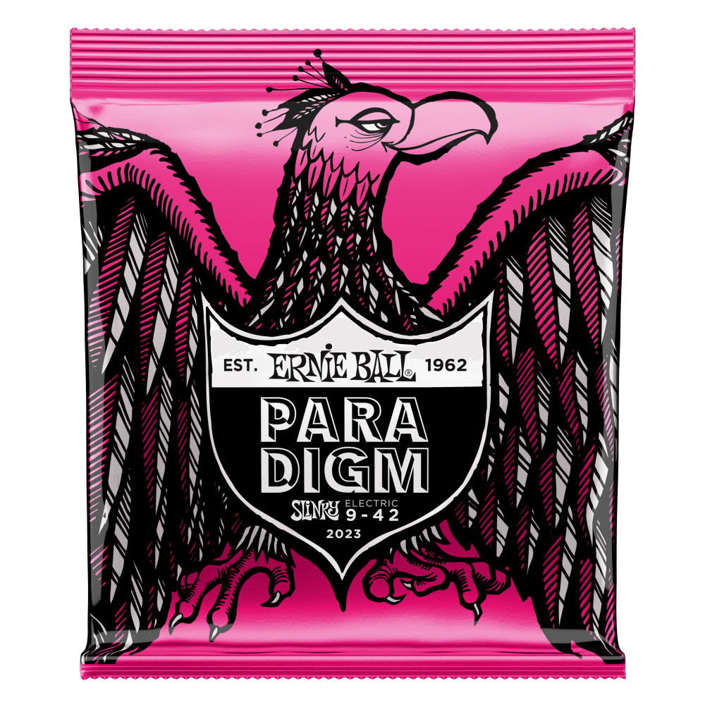 Ernie Ball P02023 Paradigm Super Slinky Electric Guitar Strings (9-42)