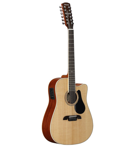 Alvarez AD60ce 12-string Acoustic-Electric Guitar - Natural