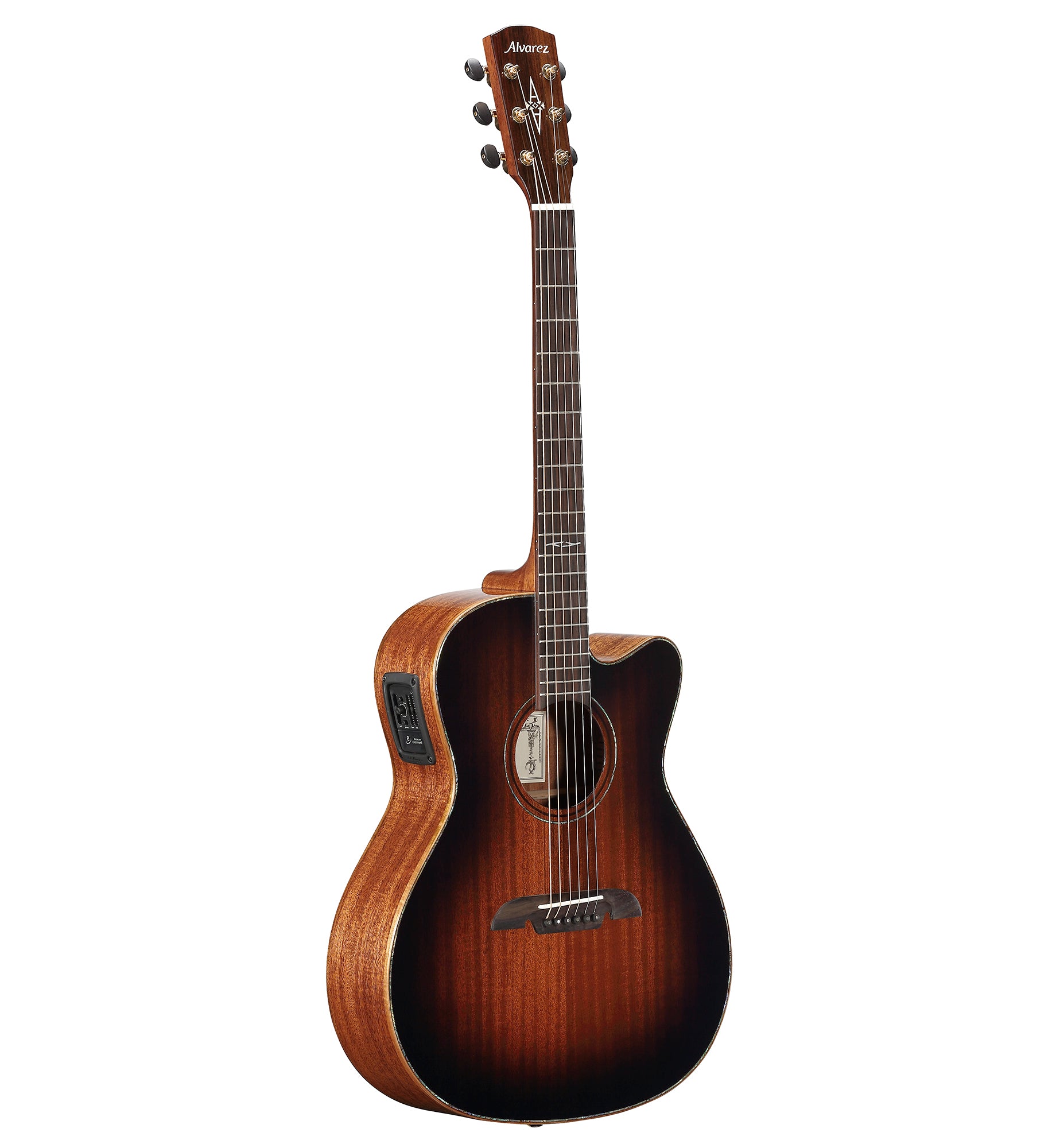 ALVAREZ MASTERWORKS MFA66CESHB FOLK ACOUSTIC ELECTRIC - SHADOWBURST GLOSS FINISH
