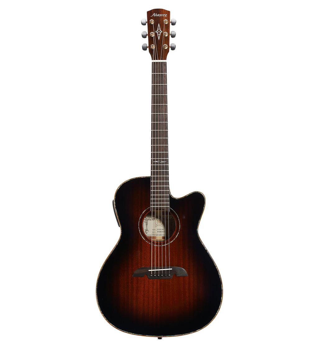 ALVAREZ MASTERWORKS MFA66CESHB FOLK ACOUSTIC ELECTRIC - SHADOWBURST GLOSS FINISH