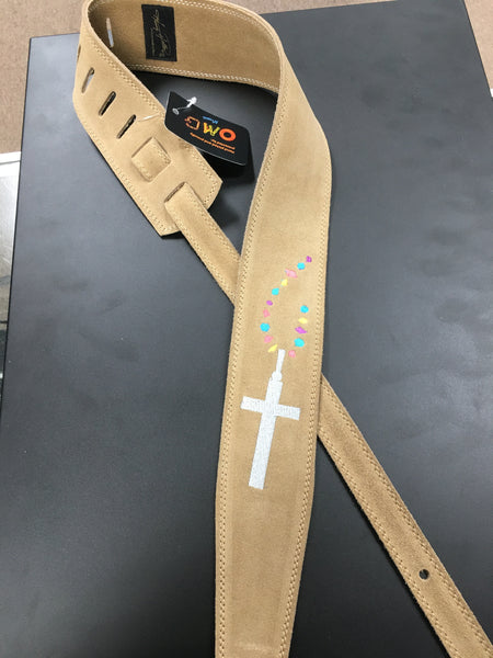 Henry Heller HPEMC-SND 2.5" Leather Spiritual Strap Sand