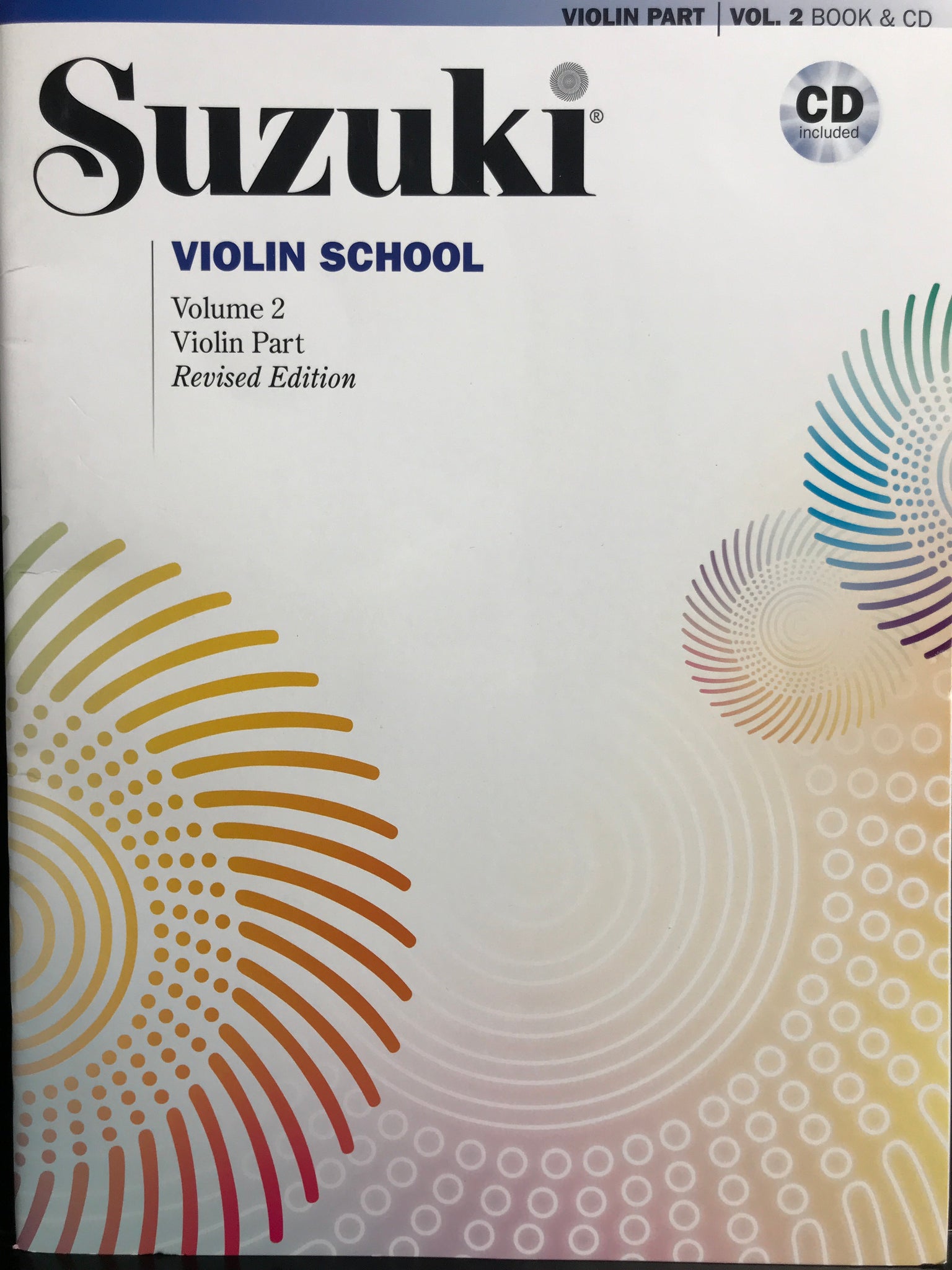 Suzuki Violin School Volume 2 Violin Part with CD