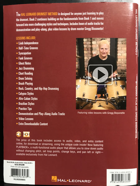 Hal Leonard Drumset Method 2